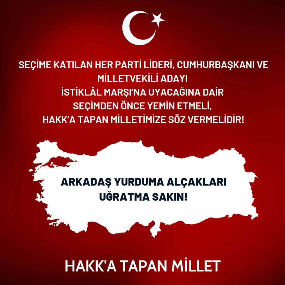 İstiklâl Marşı ve Milletvekili Yemini